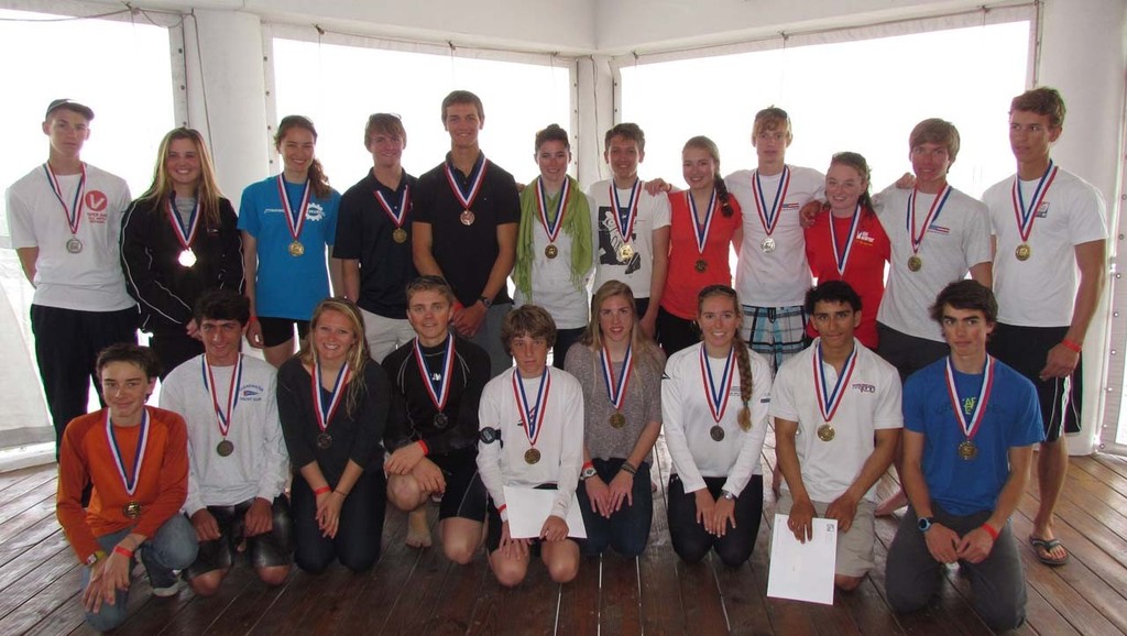 Extreme Sailing Series, US Sailing’s 2013 Youth World Team &copy; US Sailing http://www.ussailing.org